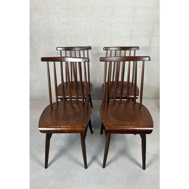 Vintage Bar Chairs, Set of 4 For Sale - Image 12 of 12