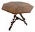 Vintage Baker Furniture Company Walnut Side Table For Sale