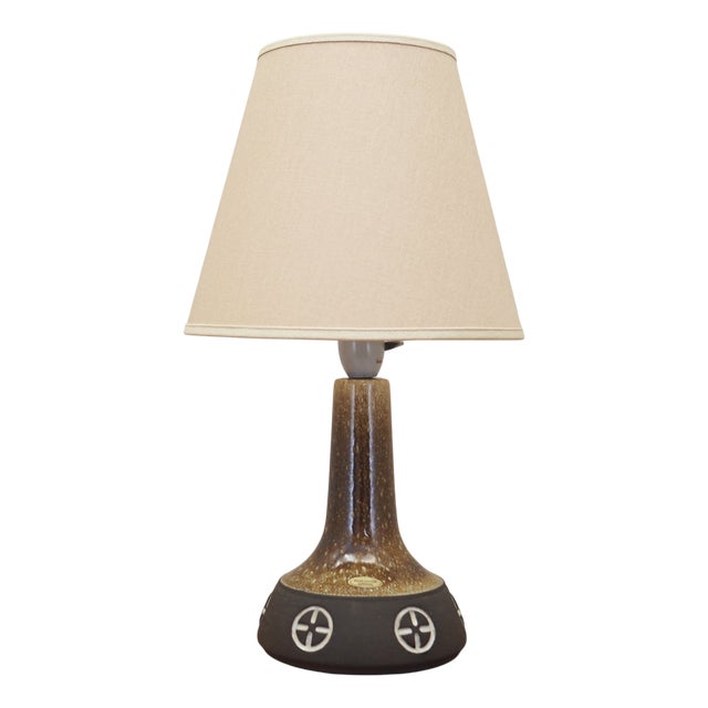 Vintage Danish Bedside Lamp from Frank Keramik, 1960s For Sale