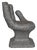 Late 20th Century Faux Stone Indoor/Outdoor Hand Chair in the Style of Rmic For Sale - Image 4 of 5