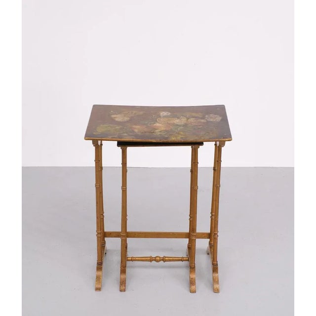 Art Nouveau Side Japonisme Tables, France, 1925, Set of 2 For Sale - Image 10 of 11