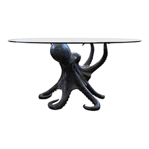 Italian Modern Bronze Octopus Table