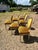 Yellow French 19th Century Louis XVI Painted Walnut Dining Chairs - Set of 6 For Sale - Image 8 of 12