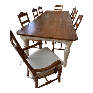 Drexel Heritage Farmhouse Dining Set For Sale