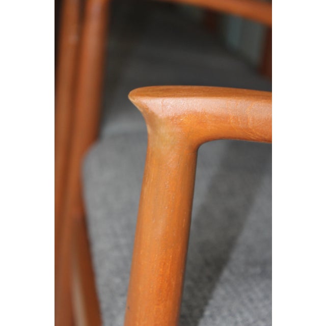 Mid-Century Table and Chairs Set attributed to John Herbert for A Younger Ltd ,1960s, Set of 7 For Sale - Image 16 of 18