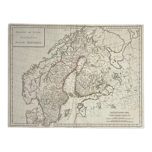 Antique Map of Sweden