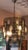 Mid-Century Modern Mid-Century Chandelier with Frosted Glasplates and Relief For Sale - Image 3 of 5