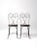 Antique Ice Cream Parlor Bistro Chair Pair For Sale - Image 10 of 12