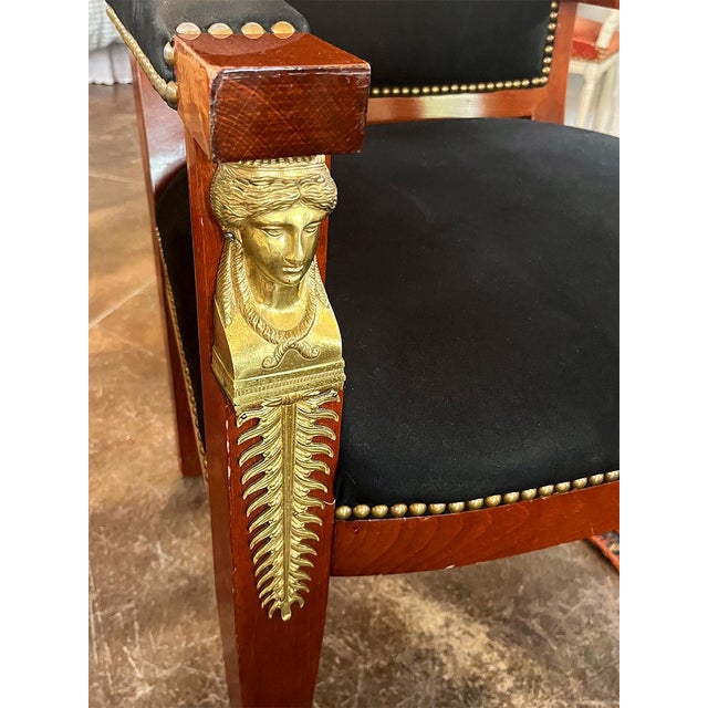 19th Century Neoclassical Style Directoire Chair For Sale - Image 4 of 6