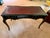French John Widdicomb Louis XV Style Ebonized Desk and Chair With Tooled Leather Top, 1950s For Sale - Image 3 of 12