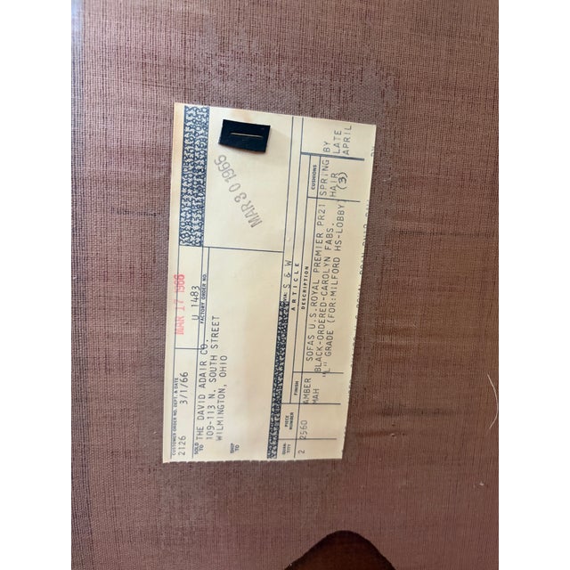1960s Hickory Furniture Company Couch For Sale - Image 6 of 8