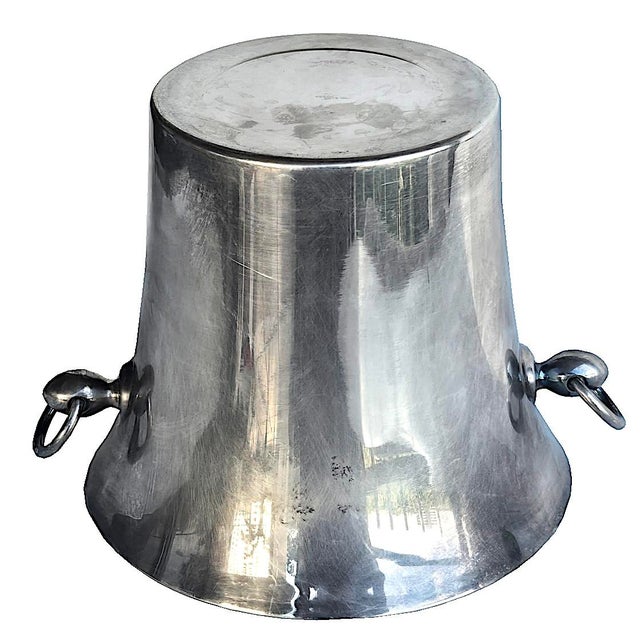 Alessi Vintage Sant'Andrea Silver-Plated Champagne Cooler/Ice Bucket For Sale - Image 4 of 8