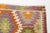 Apricot Mid 20th Century Geometric Anatolian Kilim Rug For Sale - Image 8 of 10