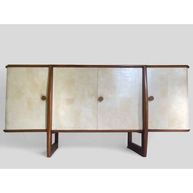 Art Deco Italian Sideboard in Parchment, 1940s For Sale - Image 13 of 18