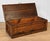 Antique Large Primitive Farmhouse Pine Storage Tool Chest For Sale - Image 6 of 14