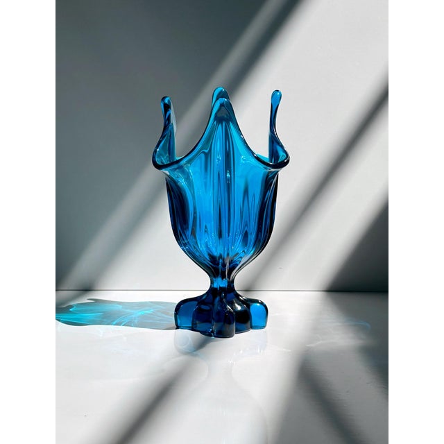 Glass Viking Amphora Vase in Murano Glass, 1960s For Sale - Image 7 of 7