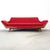 Rowe Furniture Walnut Gondola Couch / Sofa in the Style of Adrian Pearsall For Sale In Boston - Image 6 of 11