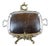 20th Century Silver-Plated Metal Serving Tray For Sale