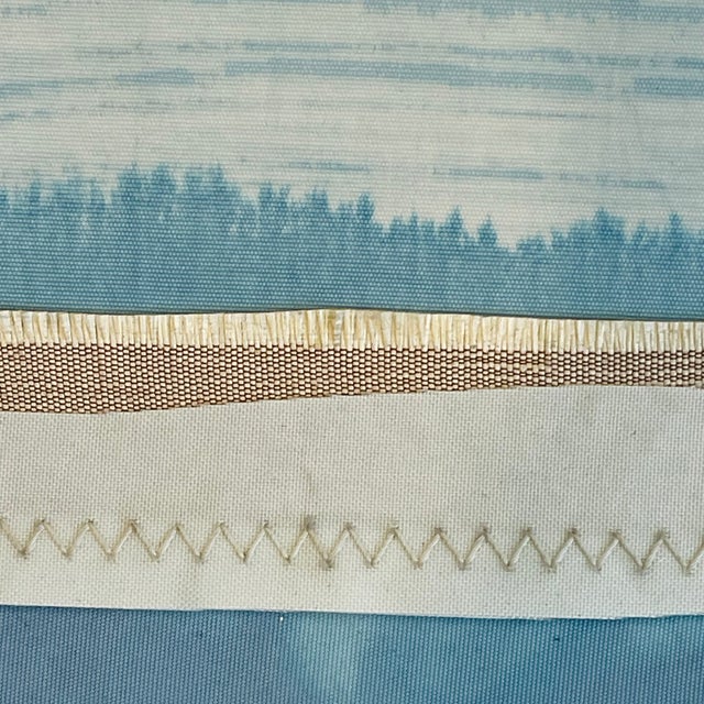 Textile Contemporary Semi-Abstract​ Mixed Media Nautical Sailcloth Landscape​ - By JJ-Hogan | There Is Still Good in This World For Sale - Image 7 of 9