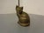 Large Cat Brass Door Stopper, 1960s For Sale - Image 10 of 18