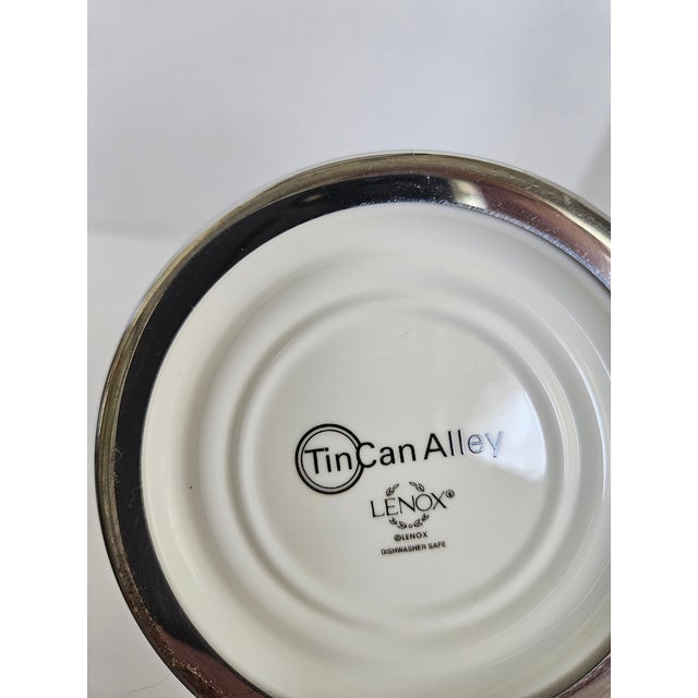 Lenox Pitcher From the Tin Can Alley Pattern For Sale In Miami - Image 6 of 6