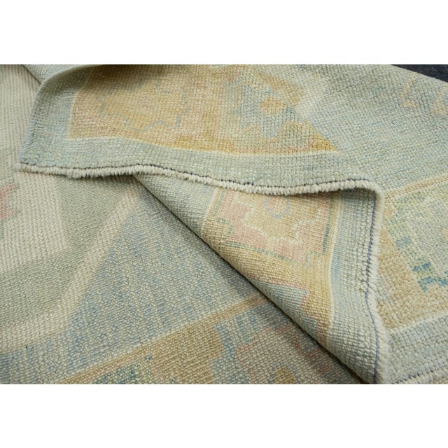 Textile Turkish Oushak Runner Rug 5' x 15'7" #18055 For Sale - Image 7 of 8