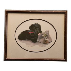 1970s First Retrieve (Jack Schroeder), Framed