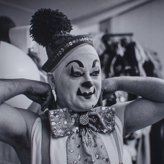 Portraiture Al White, Ringling Bros. Circus Clown, Photograph by Richard Stacks, 20th Century For Sale - Image 3 of 6