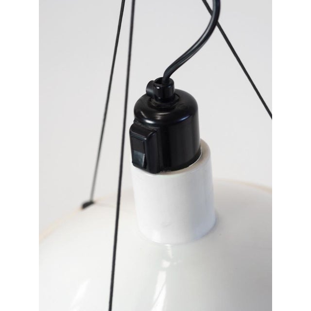 Metal Tresca Pendant Lamp by Eduardo Albors for Lamsar, 1977 For Sale - Image 7 of 11