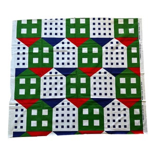 Vintage Marimekko Fabric Textile Panel For Sale