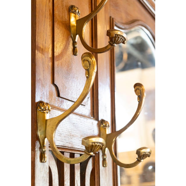 Wood 20th Century French Coat Rack For Sale - Image 7 of 10