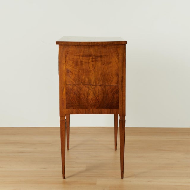 Antique Italian Neoclassic Two Drawer Commode For Sale - Image 13 of 14