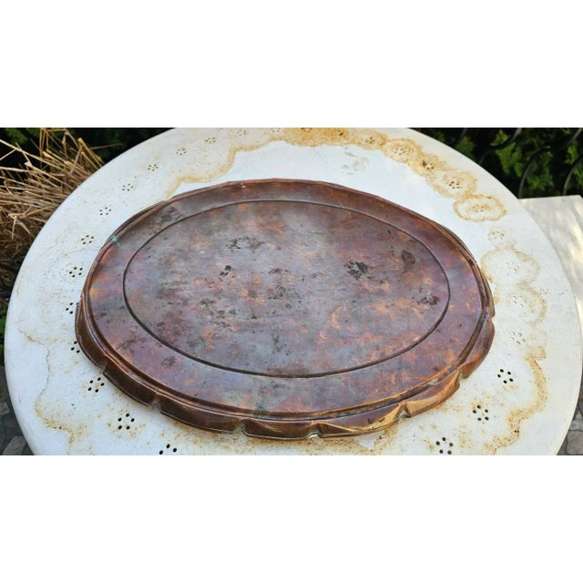 Art Deco Copper Samovar Tray, 1920s For Sale - Image 3 of 4