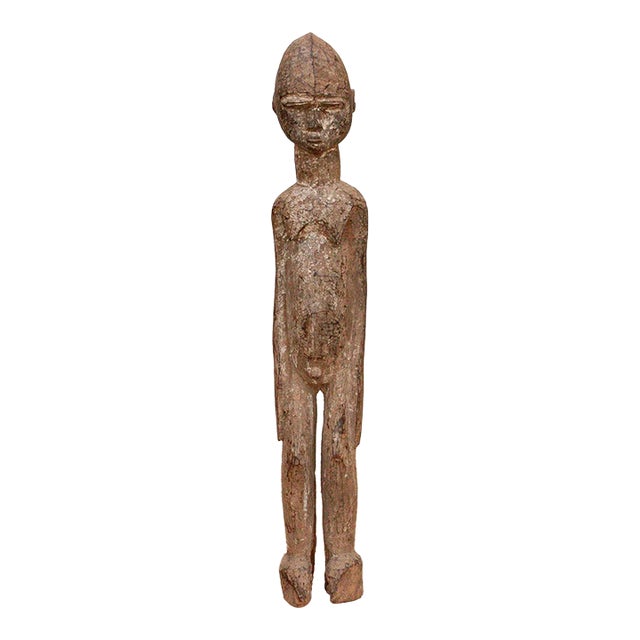 Slim & Tall Antique Dogon African Figure For Sale