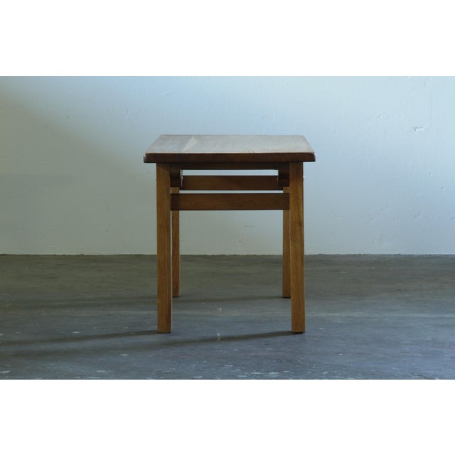 Wood Vintage Oak Coffee Table, 1960s For Sale - Image 7 of 18