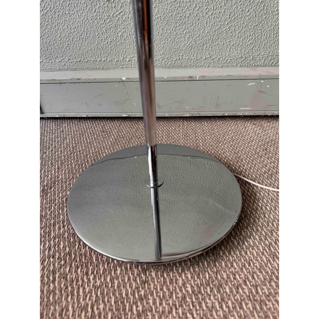 Phase Eclipse S Dimmable Floor Lamp in Chrome & Wood by Luis Pérez De La Oliva for Fase, 1966 For Sale - Image 13 of 16