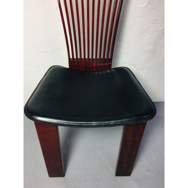 Mid-Century Modern Italian Dining Chairs from Pietro Costantini, 1980s, Set of 6 For Sale - Image 11 of 13