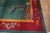 Textile 1920s Green Floral Antique Chinese Art Deco Rug 9' X 11'8" Handknotted Wool Carpet For Sale - Image 7 of 13