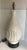 Ceramic Mid-Century Organic Modern White Ceramic Pottery Crackle Glaze Lamp For Sale - Image 7 of 7