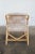 Boho Chic Upholstered Bamboo Armchairs For Sale - Image 10 of 11