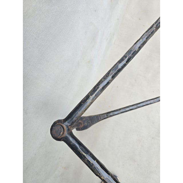 Late 20th Century Hammered Coffee Table in the Style of Giacometti For Sale - Image 9 of 13
