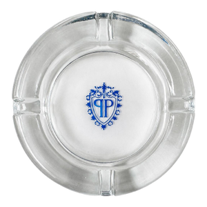 Vintage the Plaza Hotel Nyc Glass Ashtray Catchall Dish