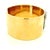 Metal 1930s Art Deco Diamond Platinum & 14k Gold Wide Marriage Cuff Bracelet For Sale - Image 7 of 15
