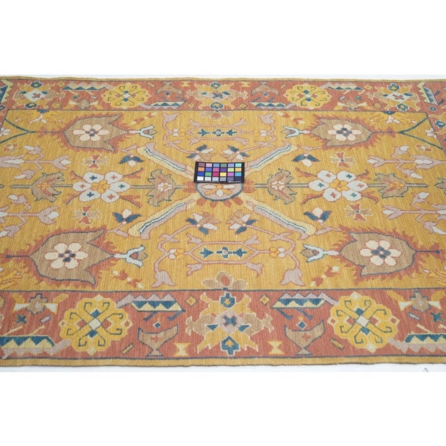 Sumak Rug 4'1'' X 6'1'' For Sale - Image 9 of 10