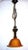 Metal Antique Wrought Iron Glass Lamp from Koch U. Söhne, 1930s For Sale - Image 7 of 12