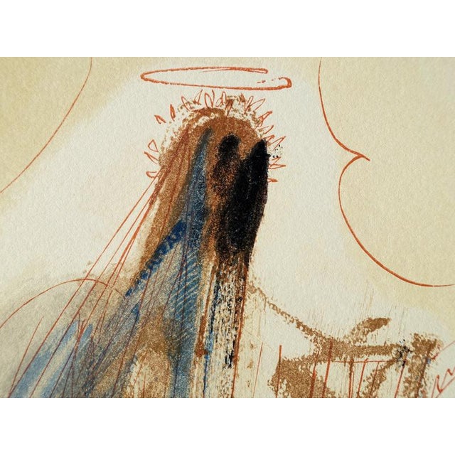 Modern Salvador Dali, The Creation of Angels, Woodcut For Sale - Image 3 of 6