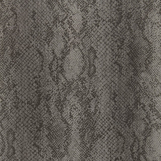 Schumacher Cody Snakeskin Wallpaper In Smoke Chairish