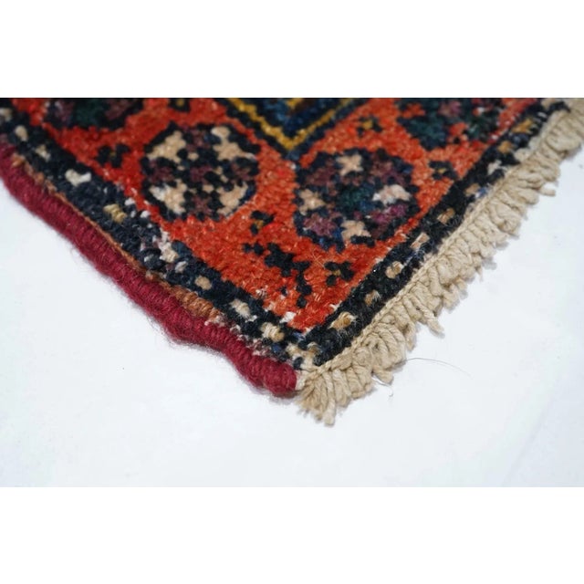 1920s Antique Malayer Rug 7'7'' x 16'1'' For Sale - Image 5 of 10