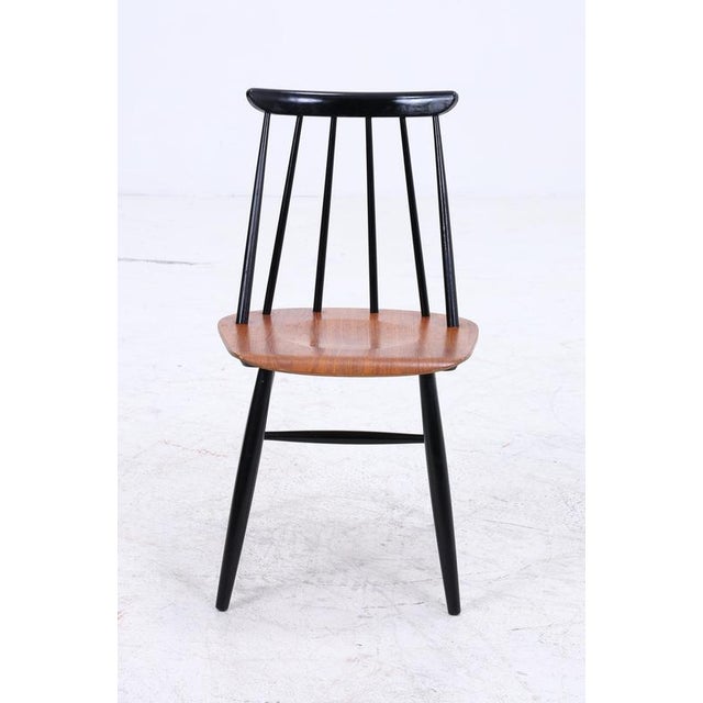 Vintage Fanett Teak Chairs by Lmari Tapiovaara, Set of 4 For Sale - Image 4 of 18