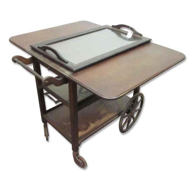 Antique Serving Cart Chairish